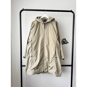 Goldwin Lightweight Hooded Over Coat Beige Japan Techwear